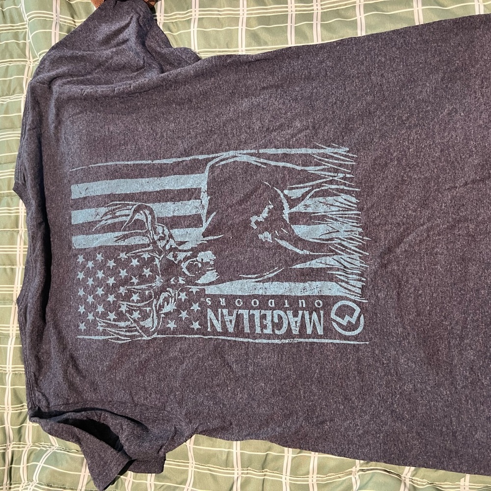 Magellan Outdoors Charcoal Graphic Tee